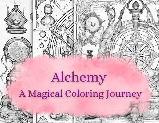 Alchemy: A Magical Coloring Journey
