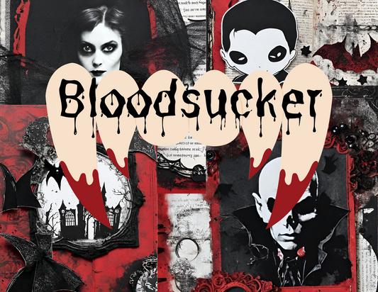 Bloodsucker: Download and Print Designs and ephemera for junk journaling or scrapbooking